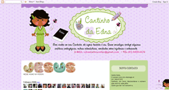 Desktop Screenshot of cantinhodaedna.com